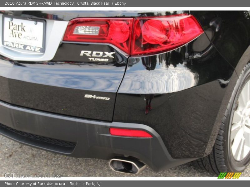 Crystal Black Pearl / Ebony 2010 Acura RDX SH-AWD Technology