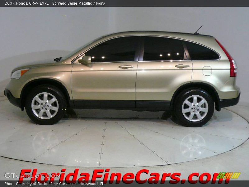 Borrego Beige Metallic / Ivory 2007 Honda CR-V EX-L