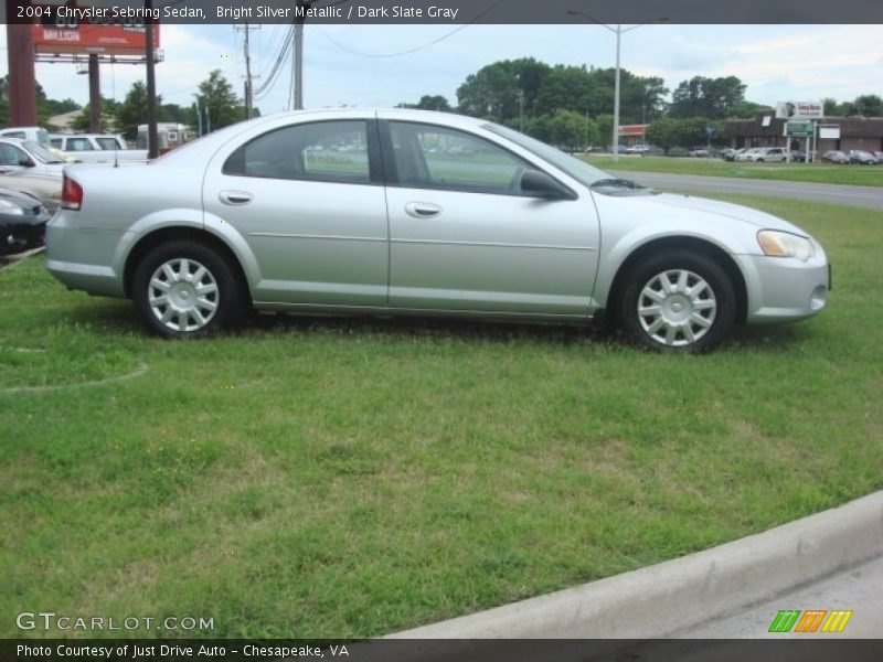 Bright Silver Metallic / Dark Slate Gray 2004 Chrysler Sebring Sedan