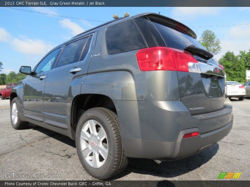 Gray Green Metallic / Jet Black 2013 GMC Terrain SLE