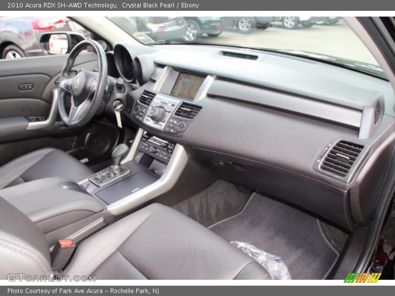 Crystal Black Pearl / Ebony 2010 Acura RDX SH-AWD Technology