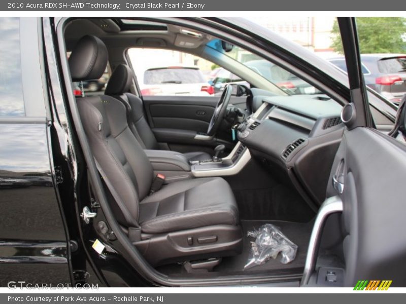 Crystal Black Pearl / Ebony 2010 Acura RDX SH-AWD Technology
