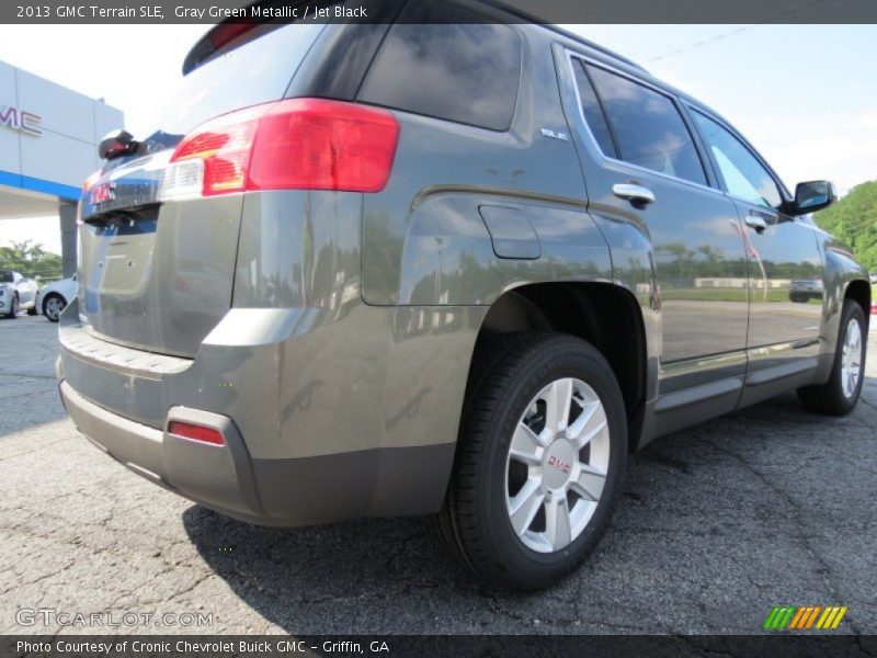 Gray Green Metallic / Jet Black 2013 GMC Terrain SLE