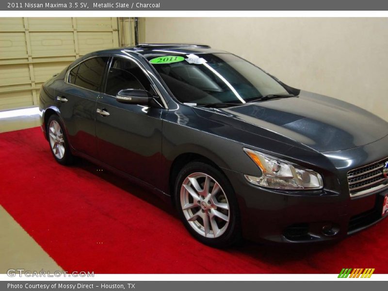 Metallic Slate / Charcoal 2011 Nissan Maxima 3.5 SV