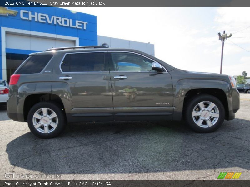 Gray Green Metallic / Jet Black 2013 GMC Terrain SLE