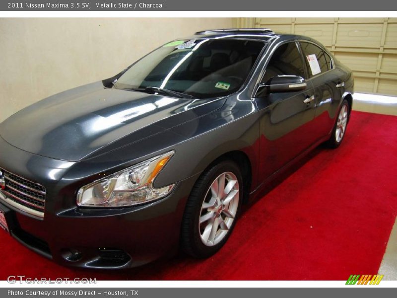 Metallic Slate / Charcoal 2011 Nissan Maxima 3.5 SV