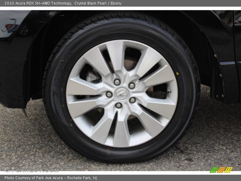 Crystal Black Pearl / Ebony 2010 Acura RDX SH-AWD Technology