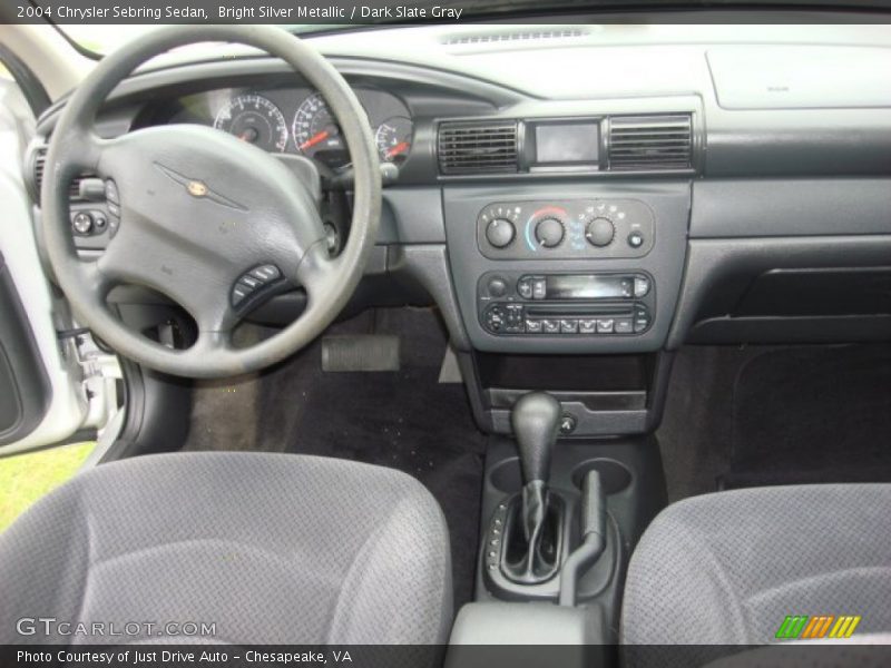 Bright Silver Metallic / Dark Slate Gray 2004 Chrysler Sebring Sedan