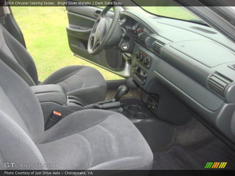 Bright Silver Metallic / Dark Slate Gray 2004 Chrysler Sebring Sedan