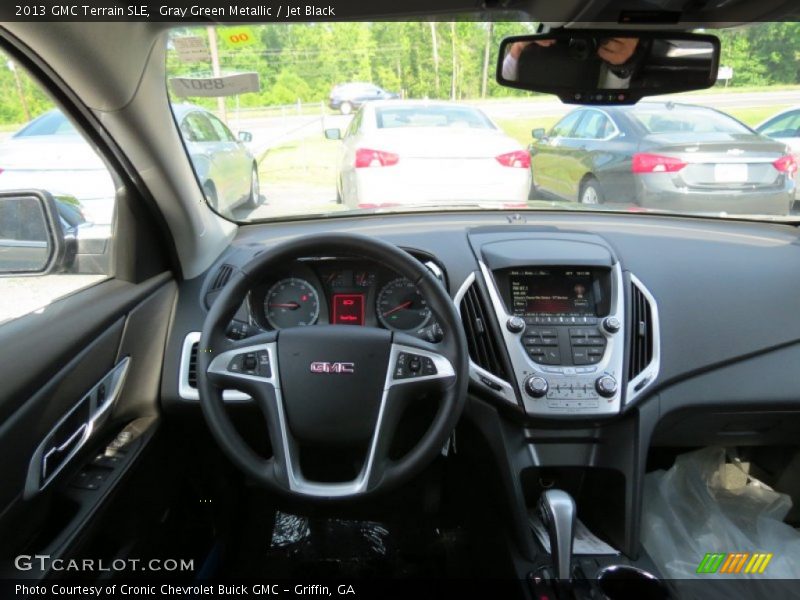 Gray Green Metallic / Jet Black 2013 GMC Terrain SLE