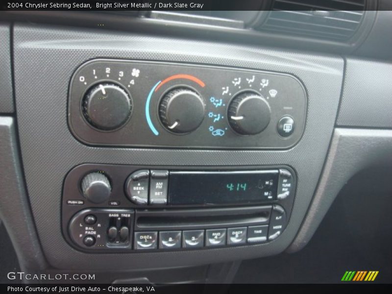 Bright Silver Metallic / Dark Slate Gray 2004 Chrysler Sebring Sedan