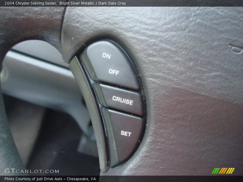 Bright Silver Metallic / Dark Slate Gray 2004 Chrysler Sebring Sedan