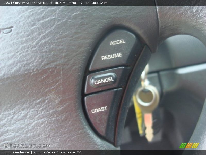 Bright Silver Metallic / Dark Slate Gray 2004 Chrysler Sebring Sedan