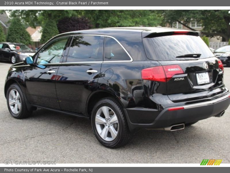 Crystal Black Pearl / Parchment 2010 Acura MDX Technology
