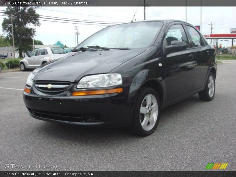 Black / Charcoal 2006 Chevrolet Aveo LT Sedan