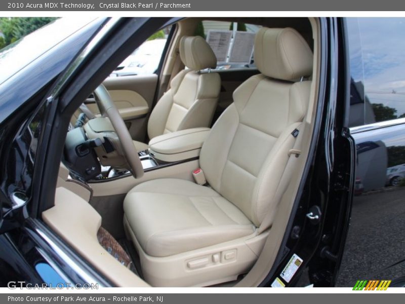 Crystal Black Pearl / Parchment 2010 Acura MDX Technology