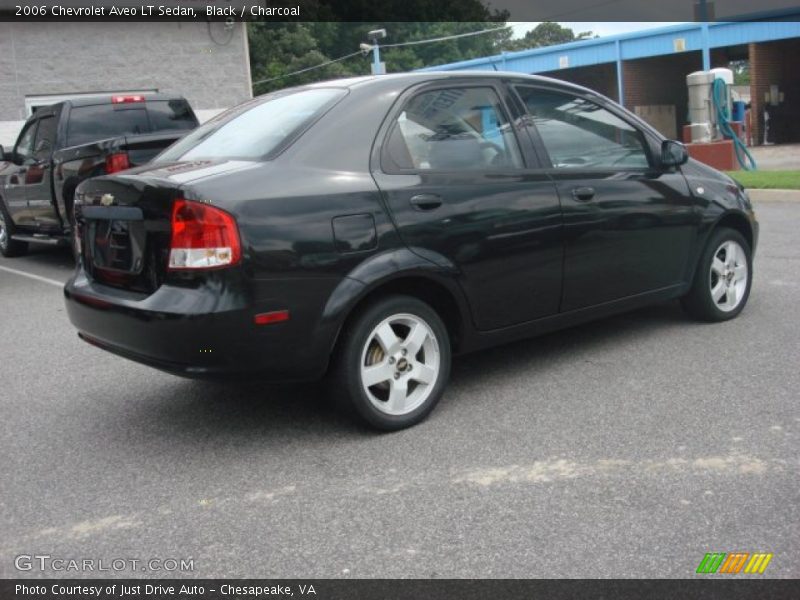 Black / Charcoal 2006 Chevrolet Aveo LT Sedan