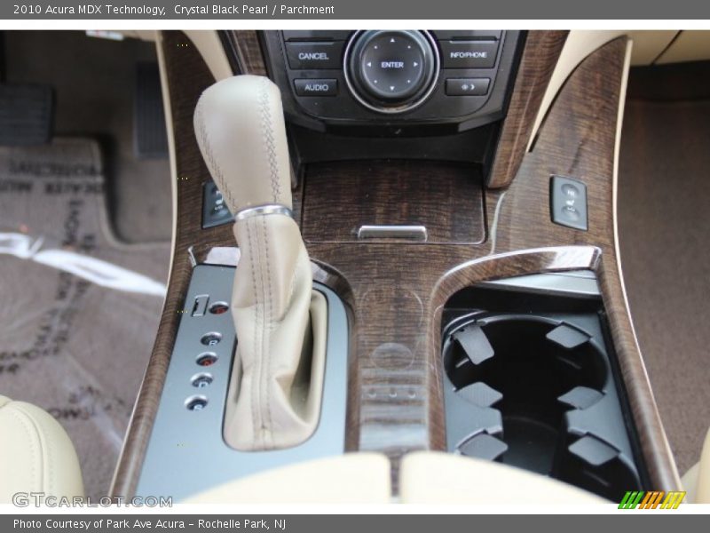 Crystal Black Pearl / Parchment 2010 Acura MDX Technology