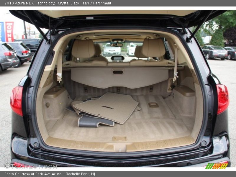 Crystal Black Pearl / Parchment 2010 Acura MDX Technology
