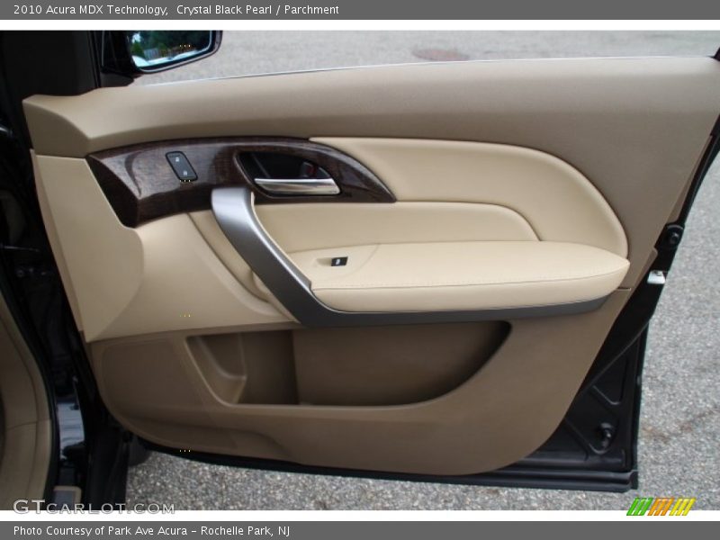 Crystal Black Pearl / Parchment 2010 Acura MDX Technology