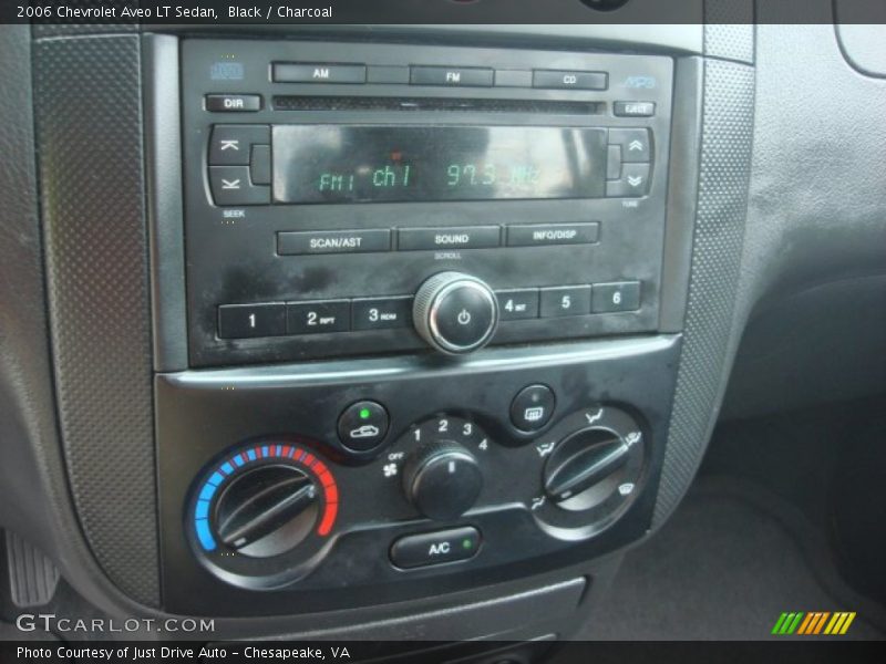 Black / Charcoal 2006 Chevrolet Aveo LT Sedan