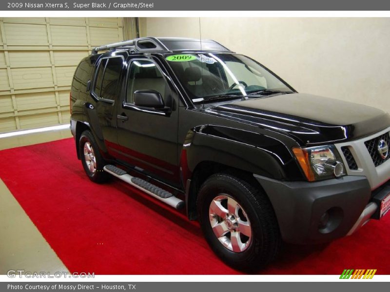 Super Black / Graphite/Steel 2009 Nissan Xterra S