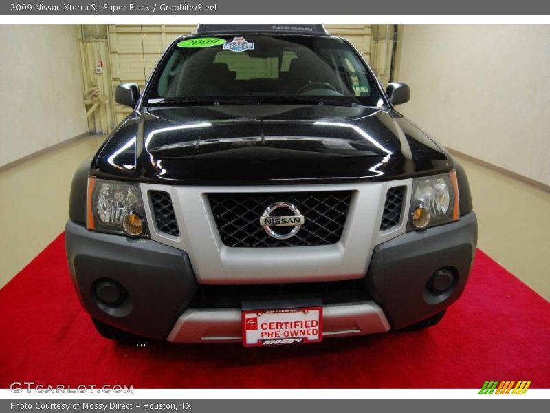 Super Black / Graphite/Steel 2009 Nissan Xterra S