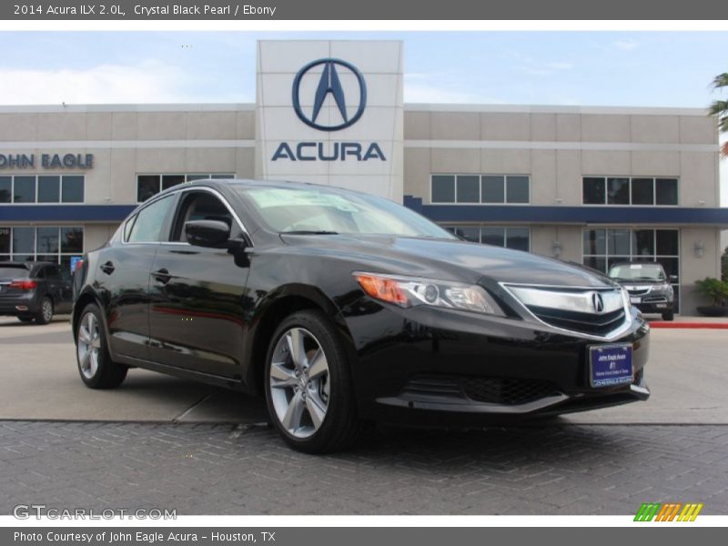 Crystal Black Pearl / Ebony 2014 Acura ILX 2.0L