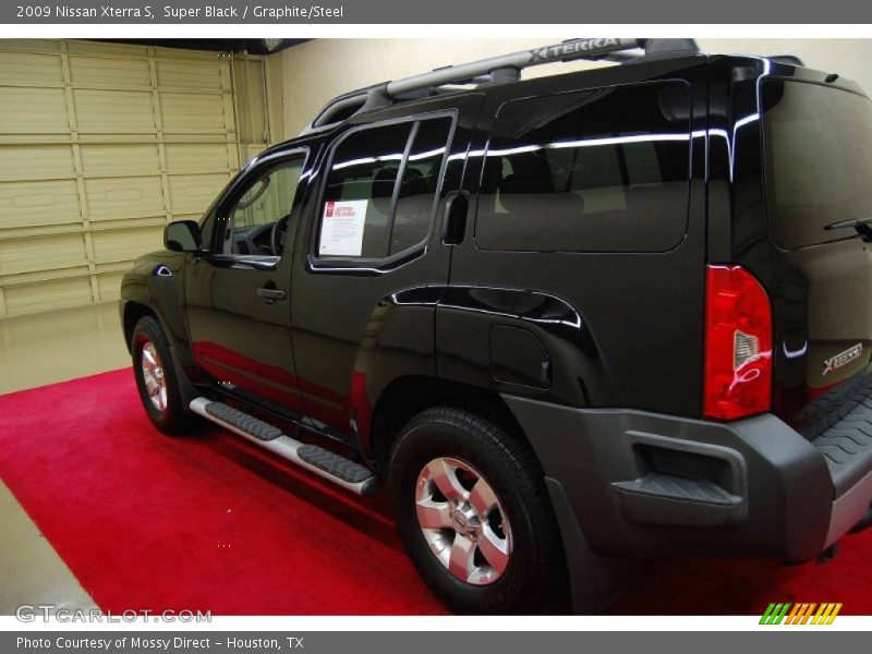 Super Black / Graphite/Steel 2009 Nissan Xterra S