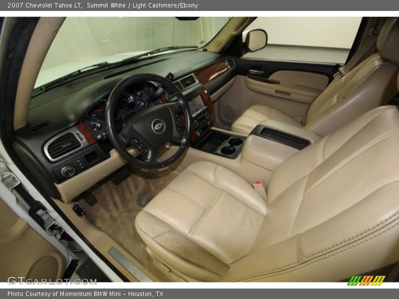 Summit White / Light Cashmere/Ebony 2007 Chevrolet Tahoe LT