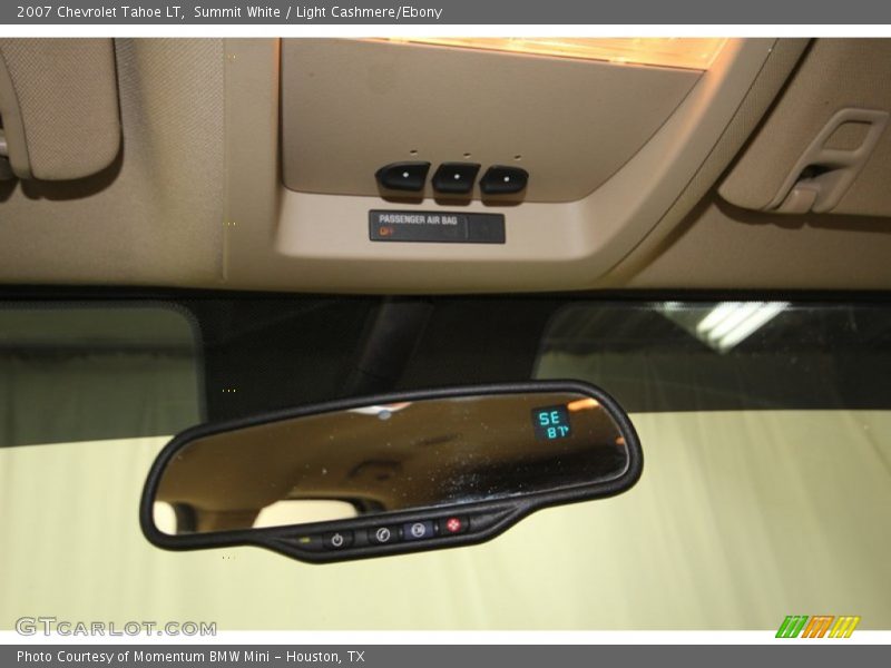 Summit White / Light Cashmere/Ebony 2007 Chevrolet Tahoe LT