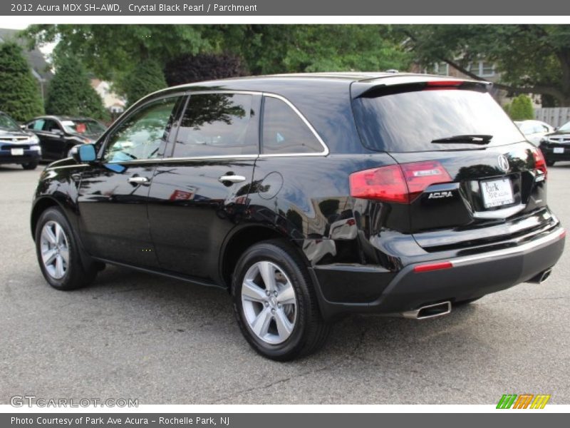 Crystal Black Pearl / Parchment 2012 Acura MDX SH-AWD