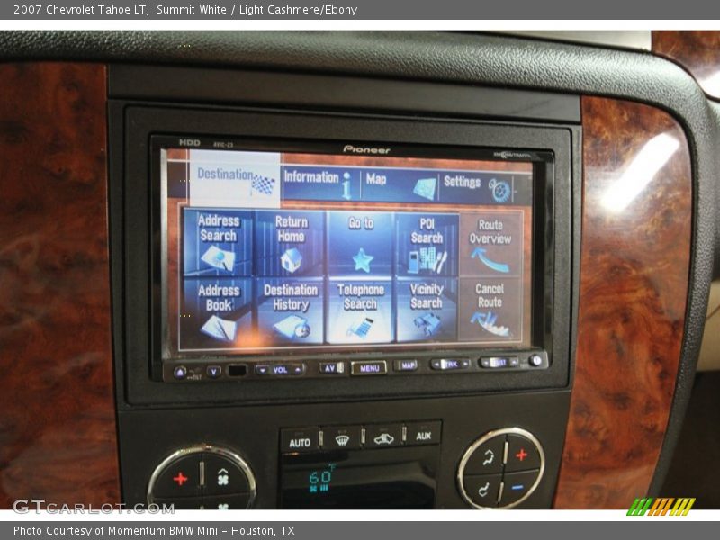 Summit White / Light Cashmere/Ebony 2007 Chevrolet Tahoe LT