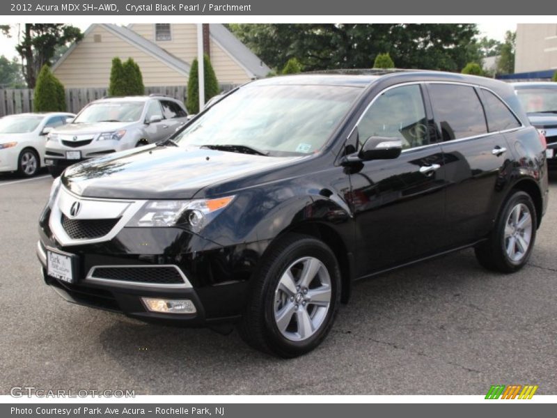 Crystal Black Pearl / Parchment 2012 Acura MDX SH-AWD