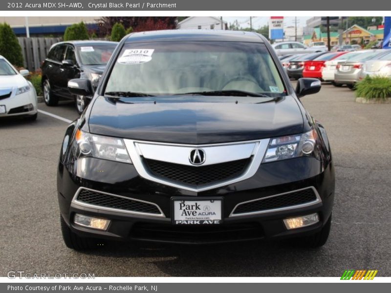 Crystal Black Pearl / Parchment 2012 Acura MDX SH-AWD