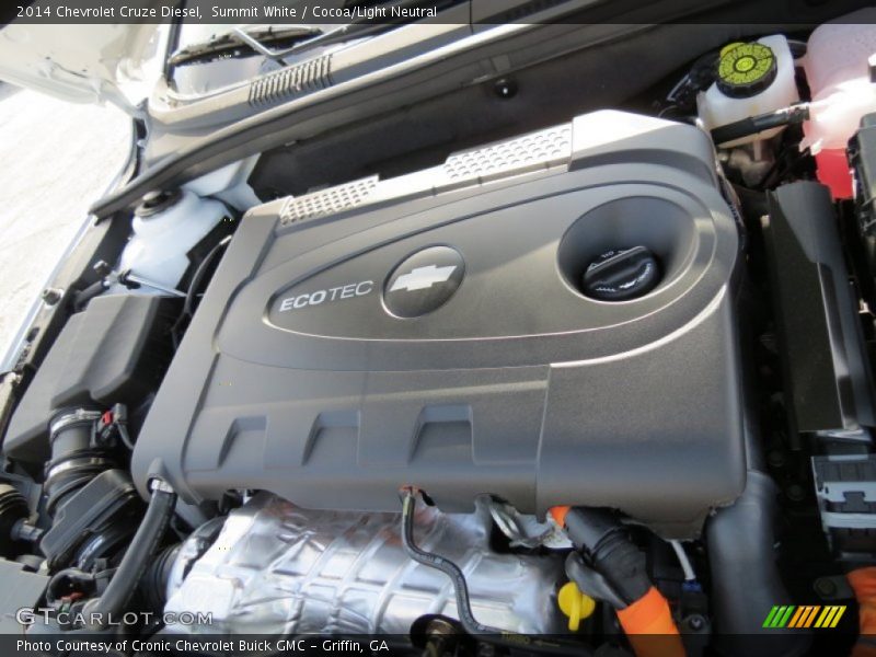  2014 Cruze Diesel Engine - 2.0 Liter DOHC 16-Valve Turbo Diesel 4 Cylinder