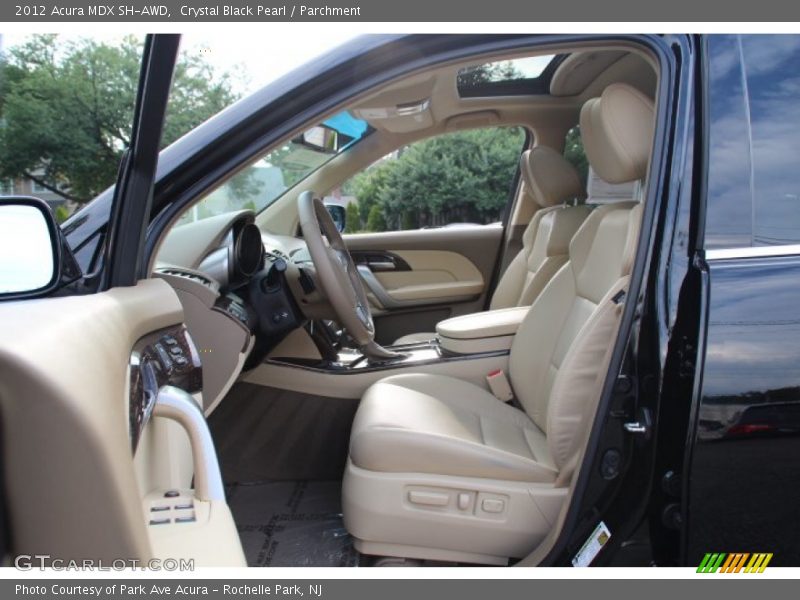 Crystal Black Pearl / Parchment 2012 Acura MDX SH-AWD