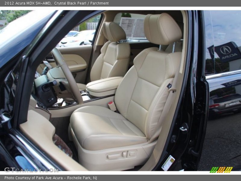 Crystal Black Pearl / Parchment 2012 Acura MDX SH-AWD