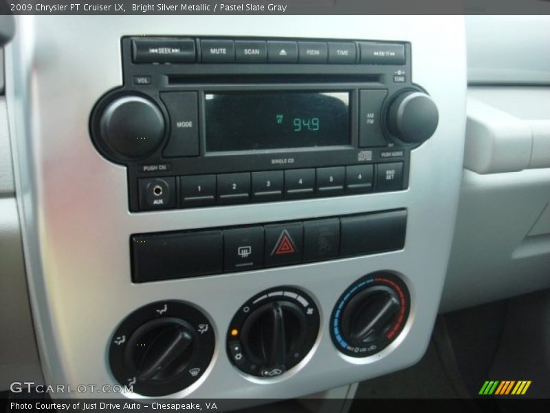 Controls of 2009 PT Cruiser LX
