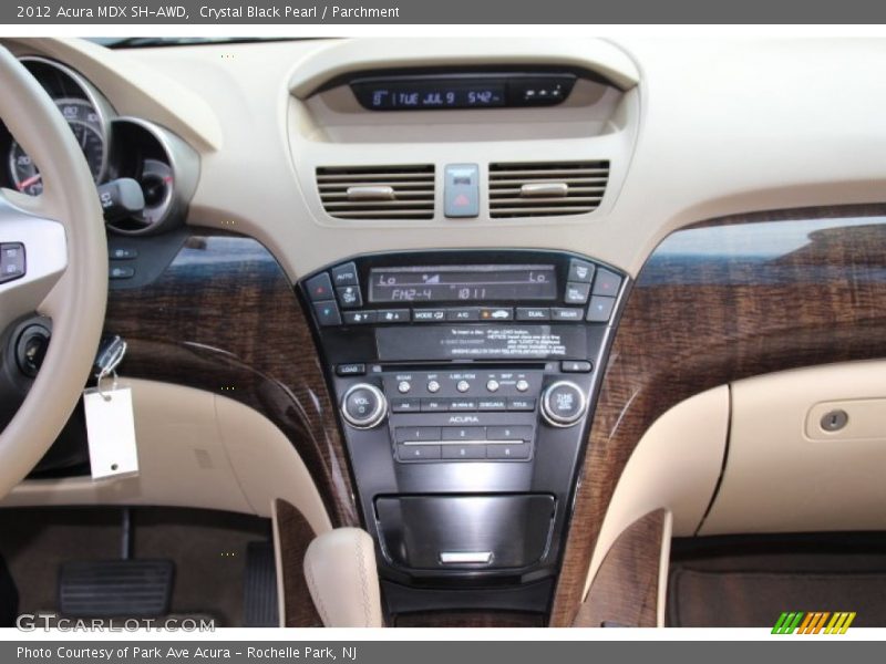 Crystal Black Pearl / Parchment 2012 Acura MDX SH-AWD
