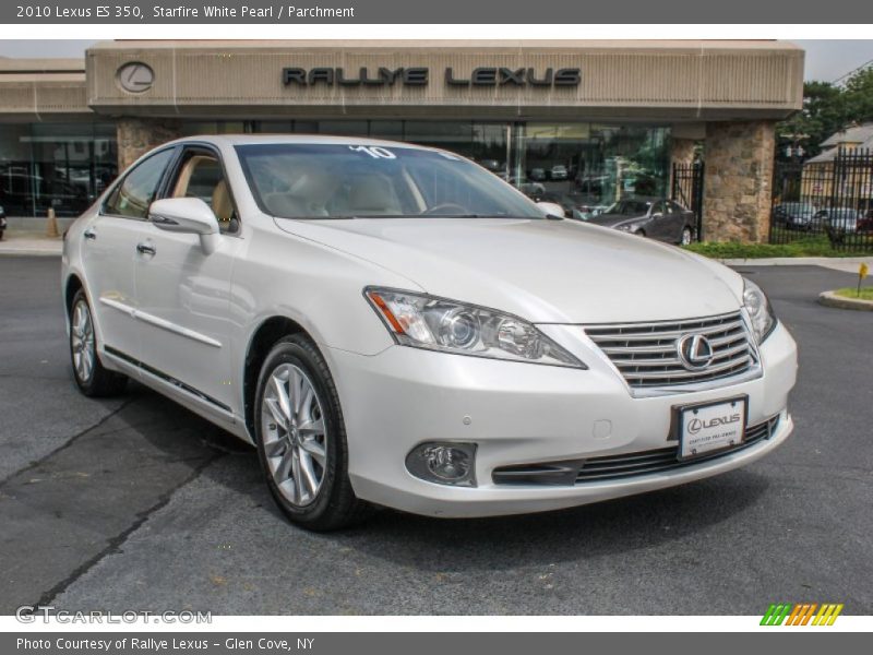 Starfire White Pearl / Parchment 2010 Lexus ES 350