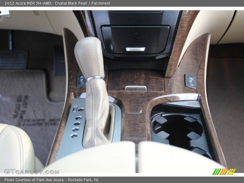 Crystal Black Pearl / Parchment 2012 Acura MDX SH-AWD