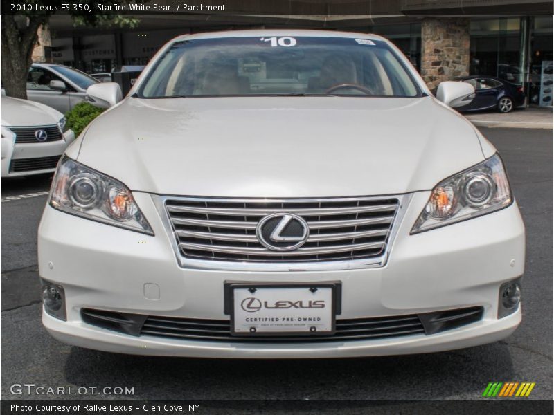 Starfire White Pearl / Parchment 2010 Lexus ES 350