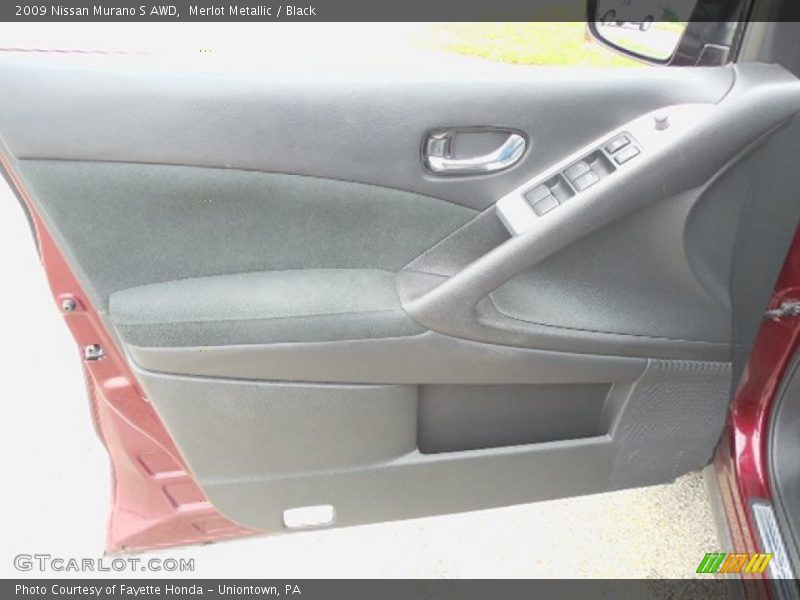 Merlot Metallic / Black 2009 Nissan Murano S AWD