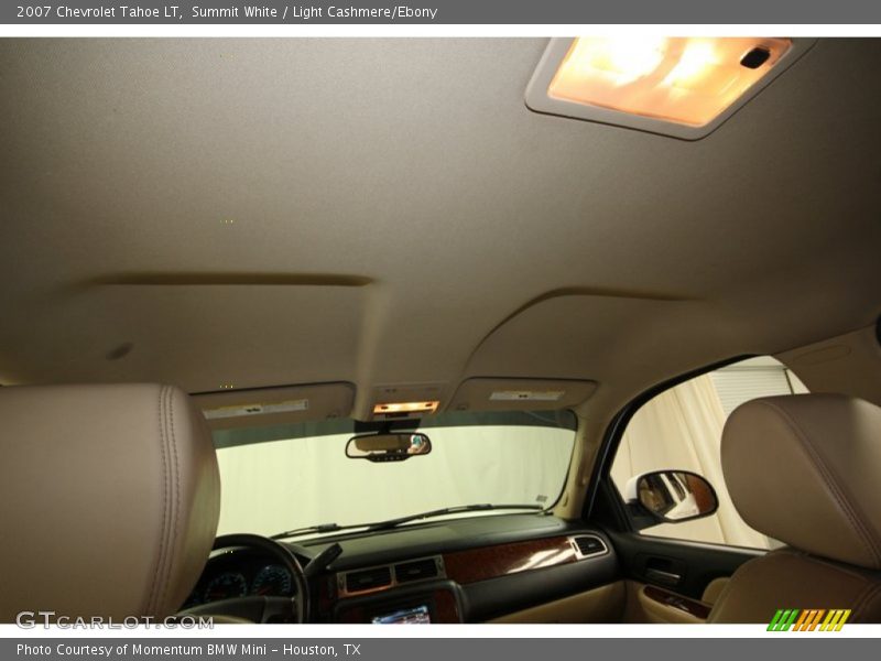 Summit White / Light Cashmere/Ebony 2007 Chevrolet Tahoe LT