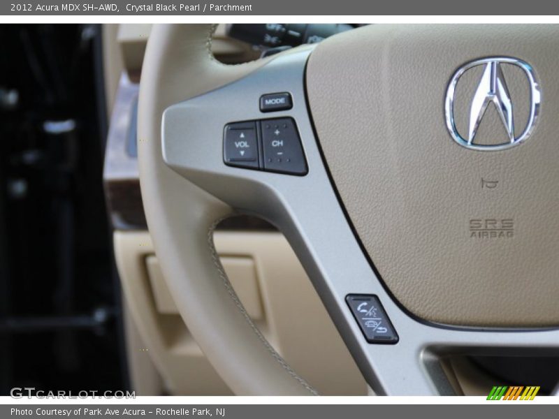 Crystal Black Pearl / Parchment 2012 Acura MDX SH-AWD