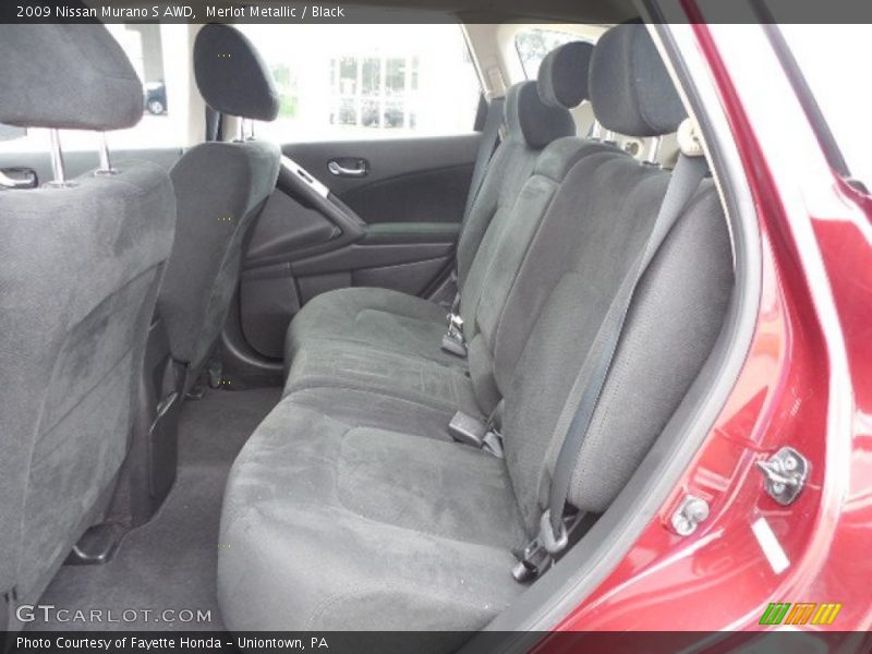Merlot Metallic / Black 2009 Nissan Murano S AWD