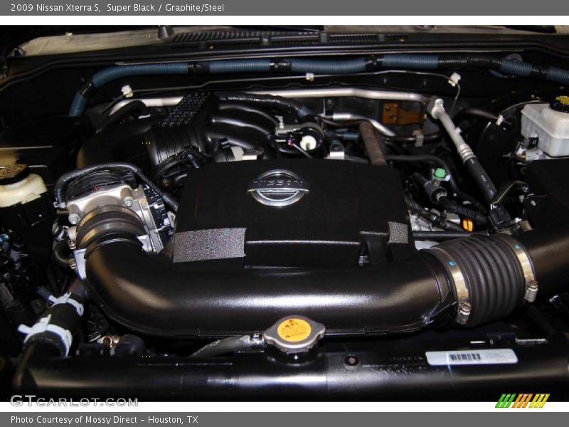 Super Black / Graphite/Steel 2009 Nissan Xterra S