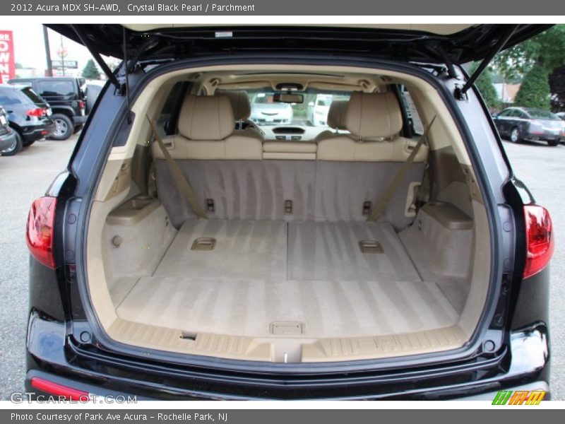 Crystal Black Pearl / Parchment 2012 Acura MDX SH-AWD