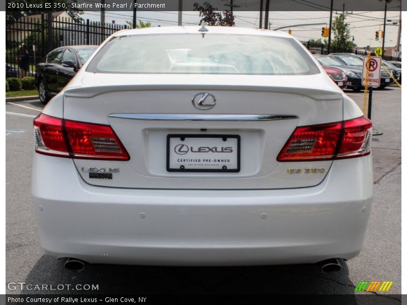 Starfire White Pearl / Parchment 2010 Lexus ES 350